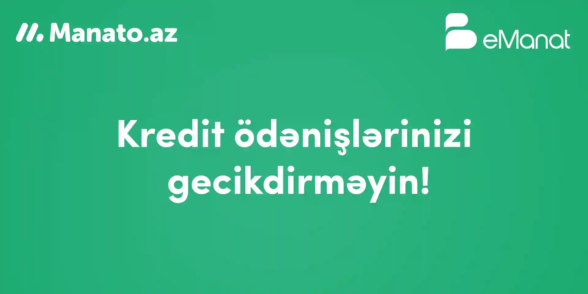 <b>Manato.az ödənişləri bir ünvanda!</b>