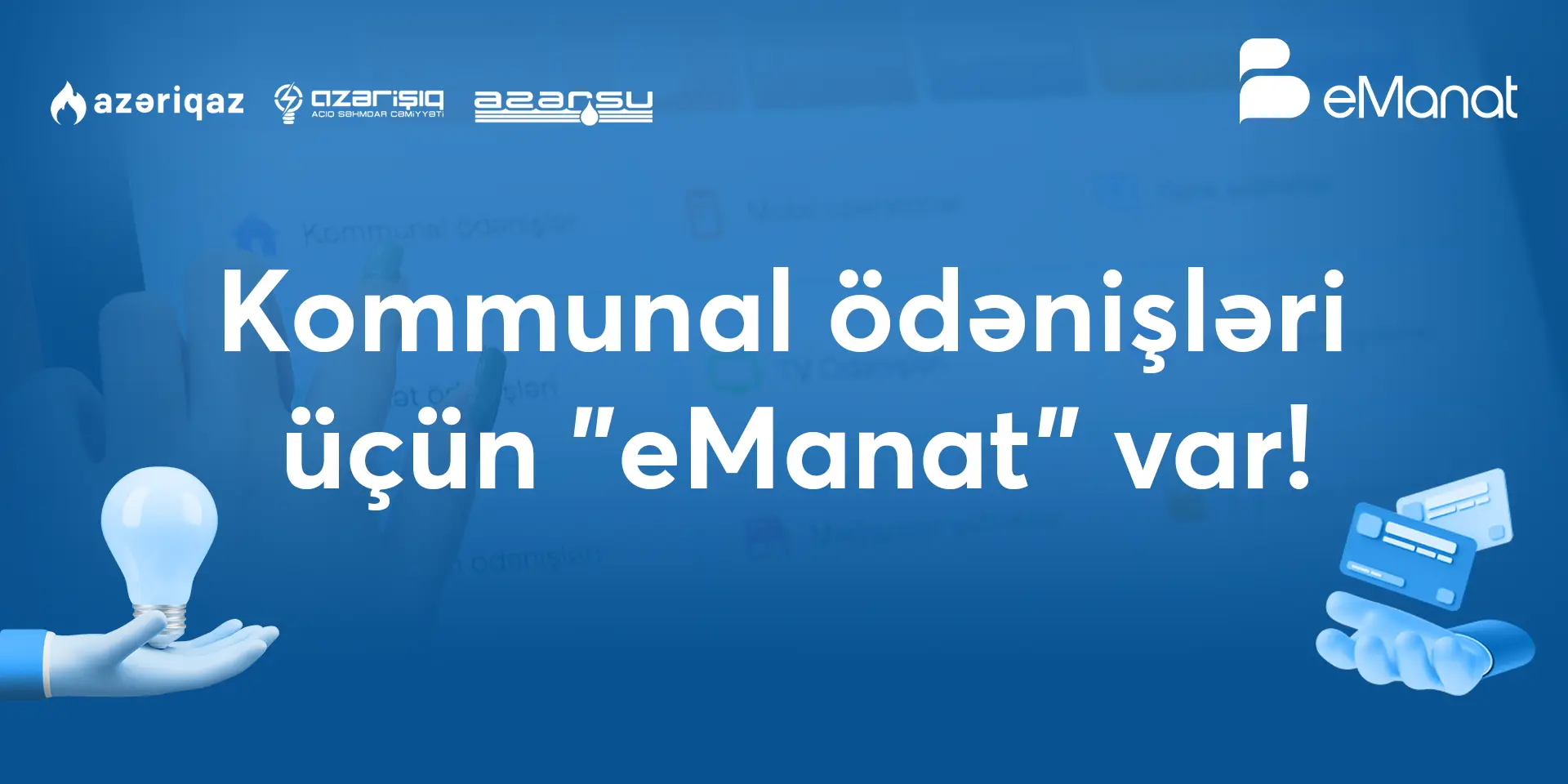 <b>Kommunal Ödənişlər </b>